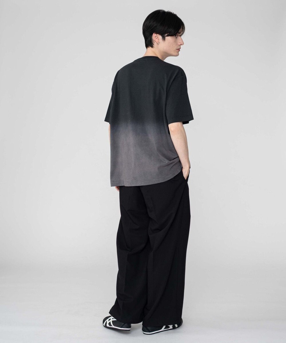 WEGO 【ユニセックス着用ITEM/MLサイズ展開】グラデーションワンポイントT（SS） 