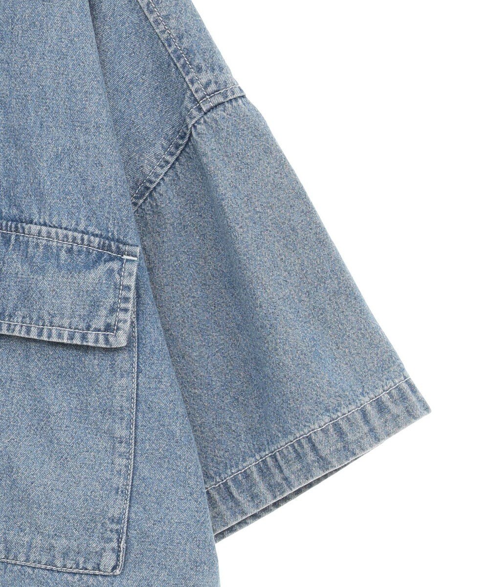 Green Parks ・ＥＬＥＮＣＡＲＥ　ＤＵＥ　デニムショートシャツ 