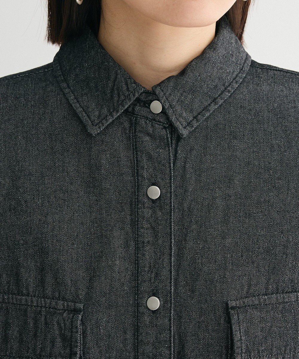 Green Parks ・ＥＬＥＮＣＡＲＥ　ＤＵＥ　デニムショートシャツ 