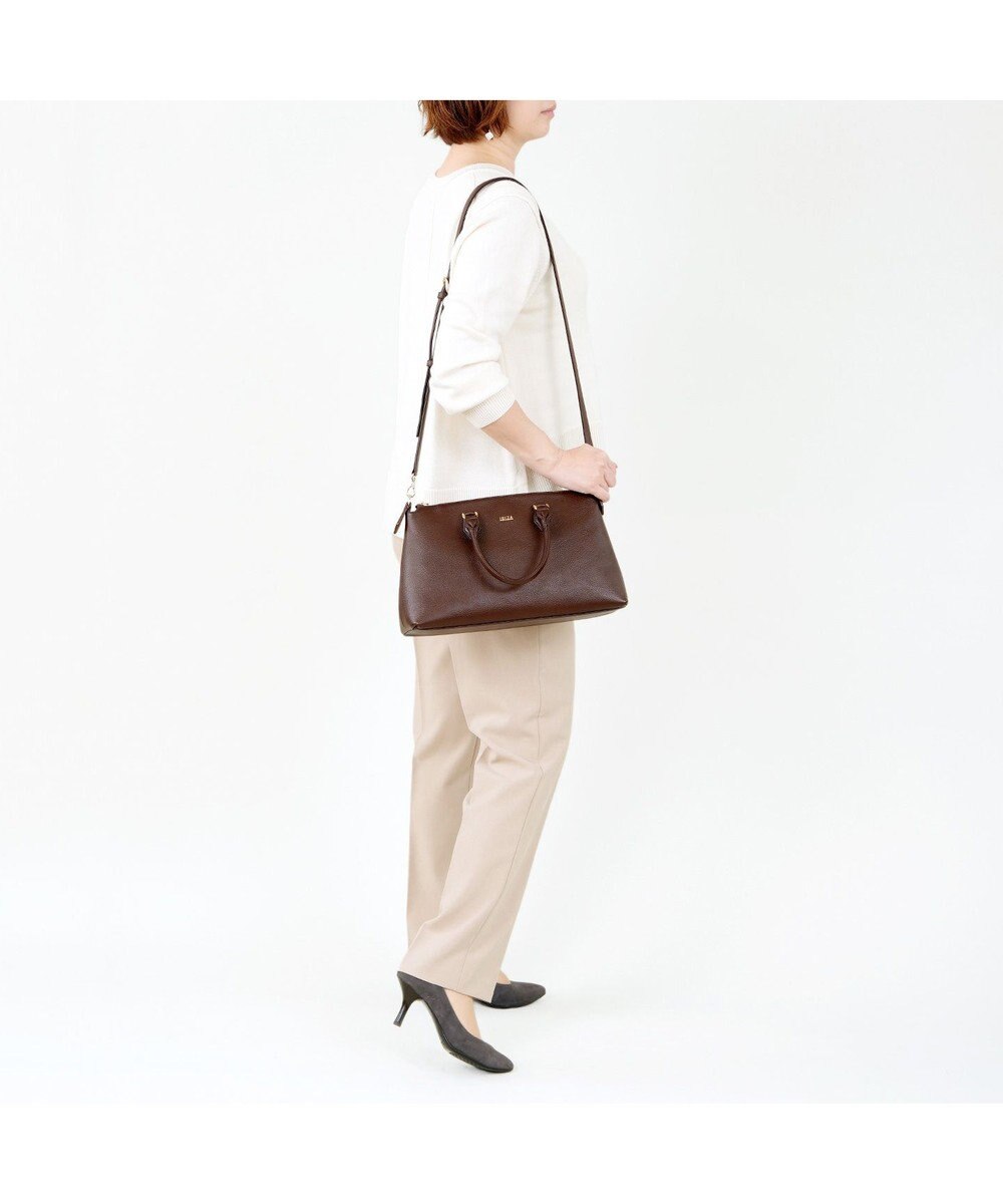 IBIZA アクセソリオ　牛革　2WAYバッグ 