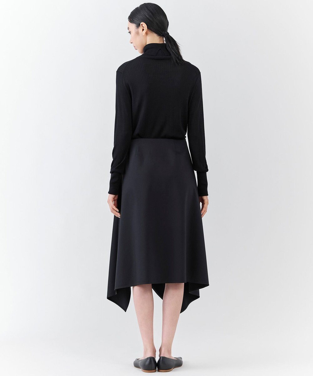 23区 【エステータ】シルクリブ タートルニット 