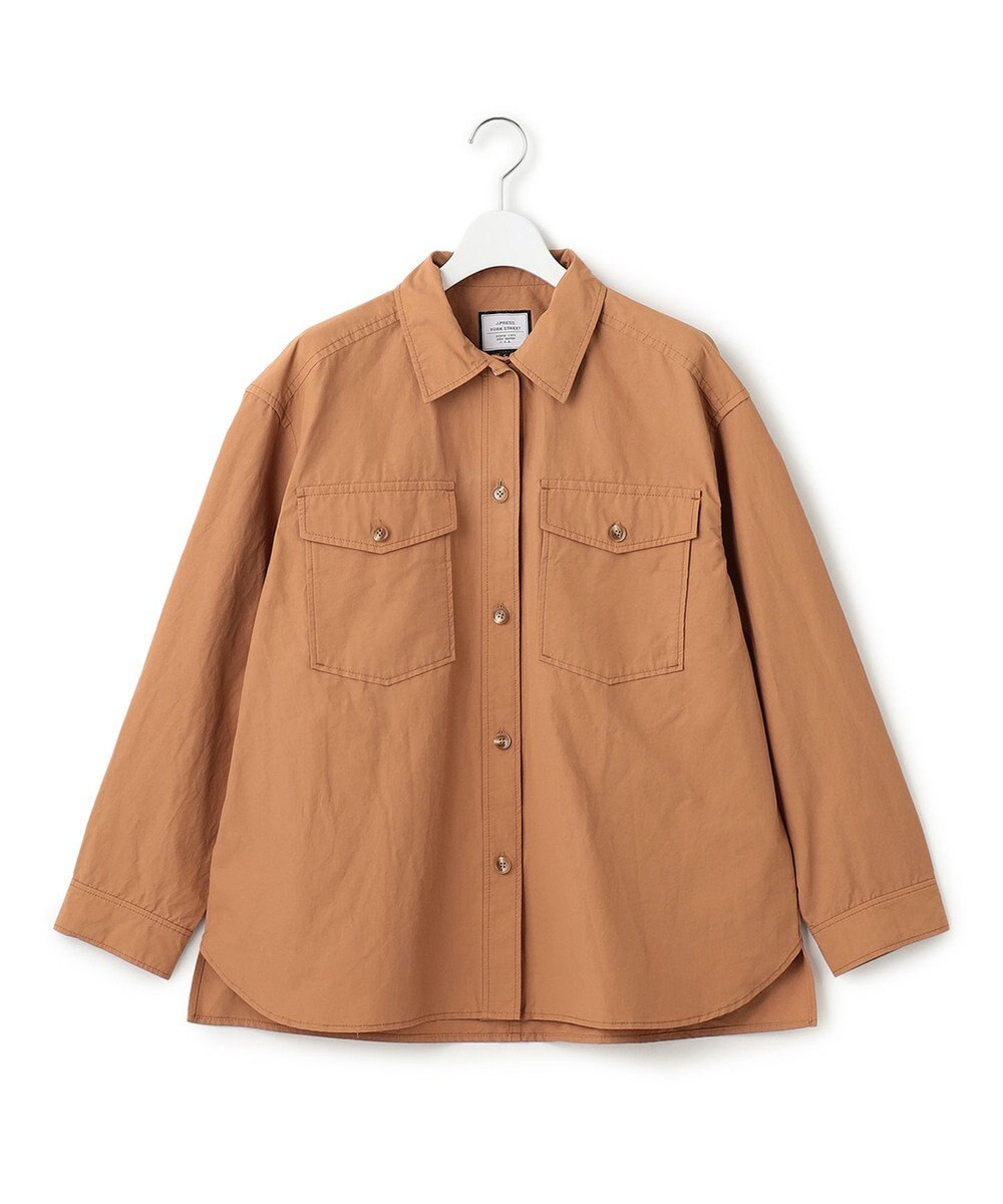 J.PRESS YORK STREET 【WOMEN】ミリタリーシャツジャケット 