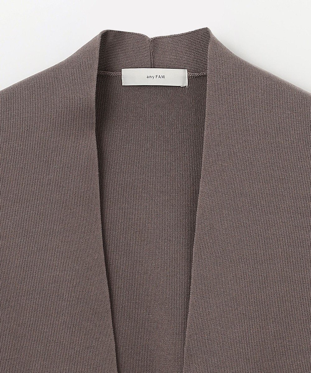 ANY L 【洗濯機可】総針ロングコーディガン 