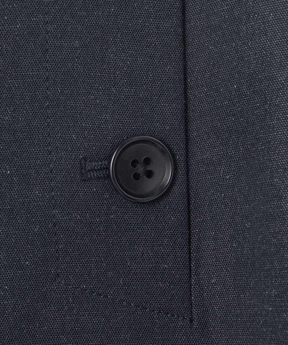 J.PRESS LADIES 【洗える・接触冷感・UVケア・吸水速乾・防透け】麻シェルドライ ワイドストレート マリン パンツ 