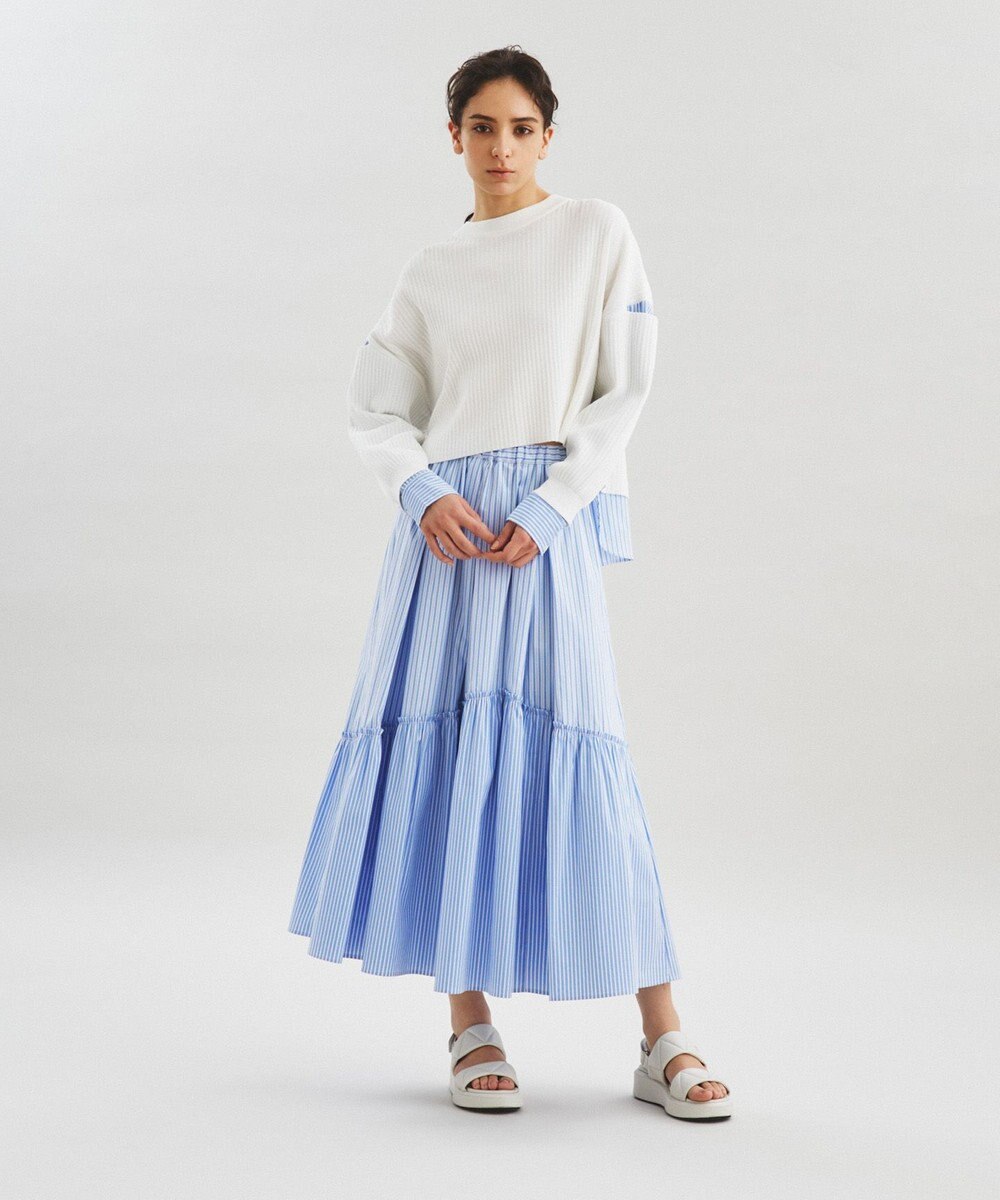 シャツタックティアードスカート / GRACE CONTINENTAL | ファッション  