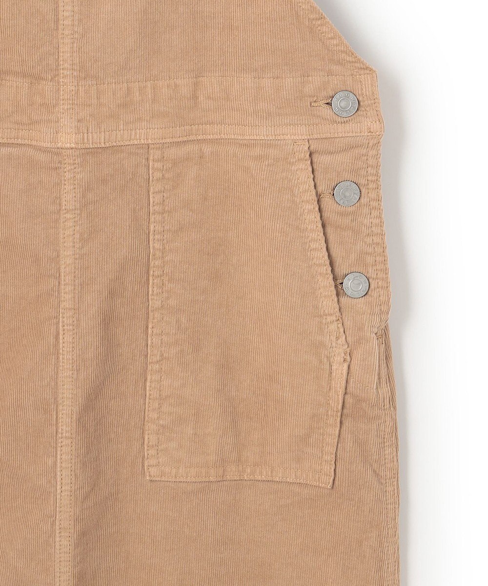 23区 【SLOW】ストレッチ コーデュロイ ジャンパースカート 