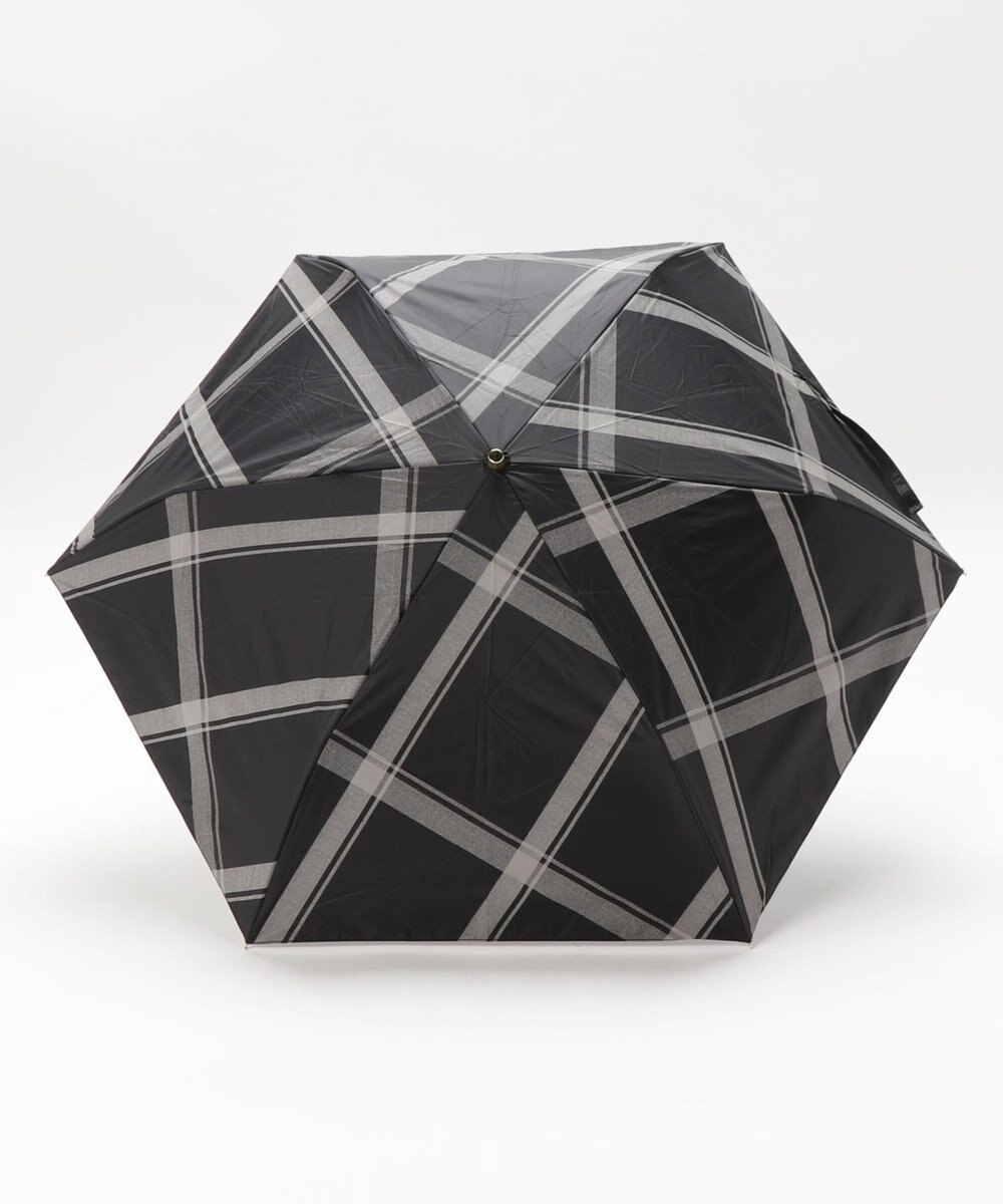 UNBILLION cache nez / 【晴雨兼用】【日傘】チェック 大格子柄 折りたたみ 日傘 