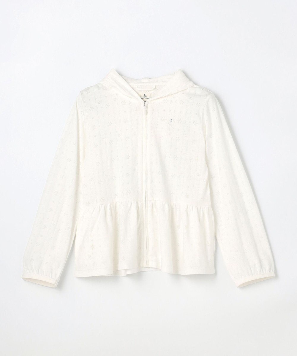 組曲 KIDS 【150-160㎝】 オパールレーシーパーカー 