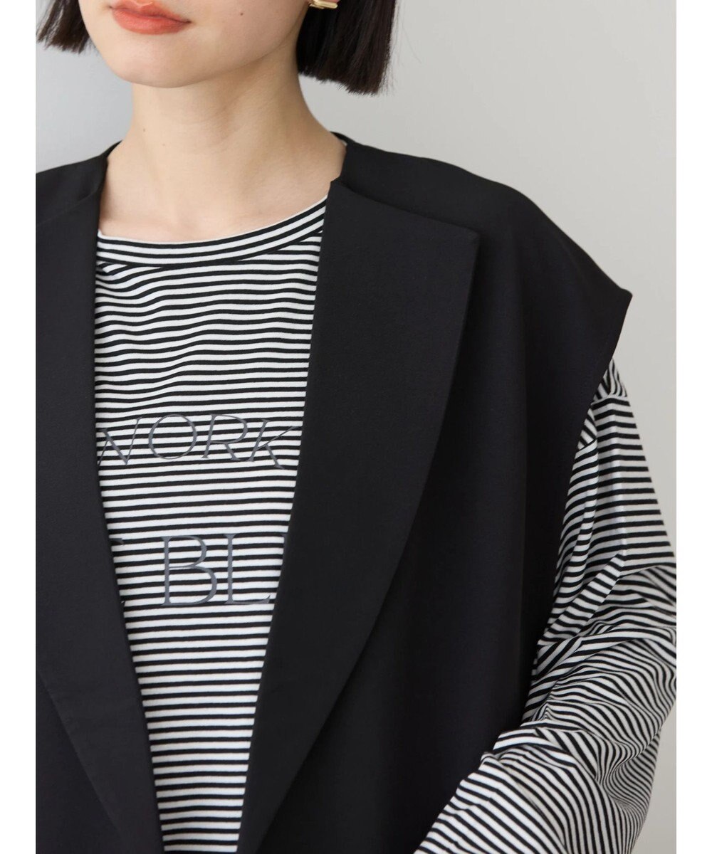 AMERICAN HOLIC ＳＥＴ　ベスト＋ロゴカットプルオーバー 