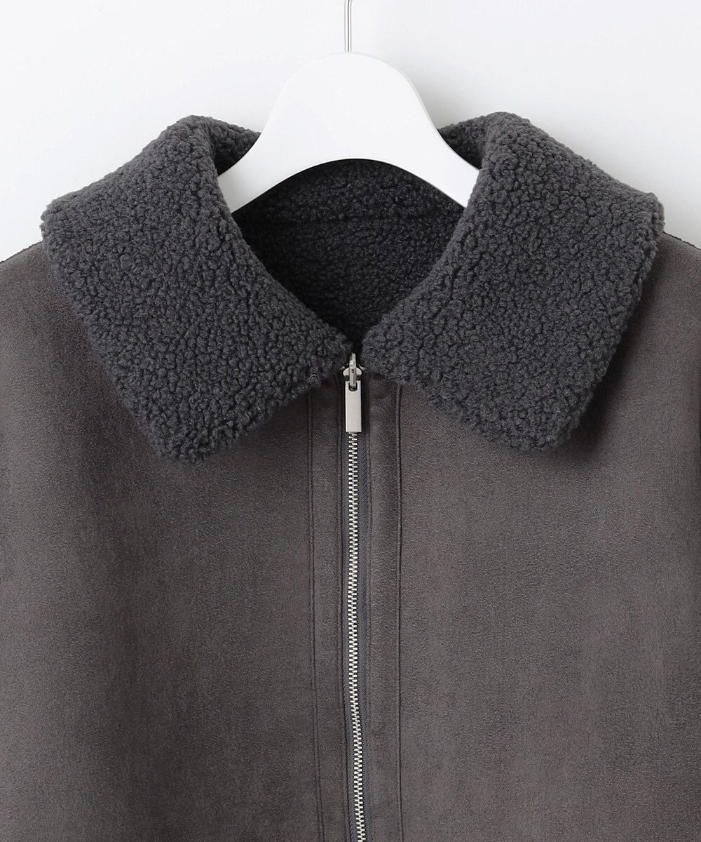 Feroux リバーシブル ムートンボアコート 