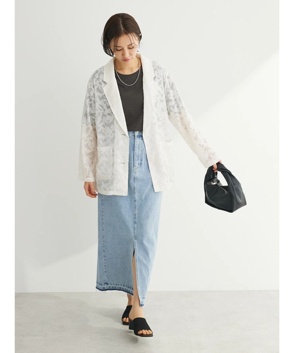 Green Parks ・ＥＬＥＮＣＡＲＥ　ＤＵＥ　デニムロングスカート 