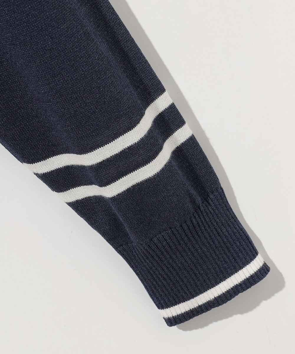 JOSEPH ABBOUD 【エコ素材/軽量/通気性/速乾性】ペーパーヤーンニット カーディガン 