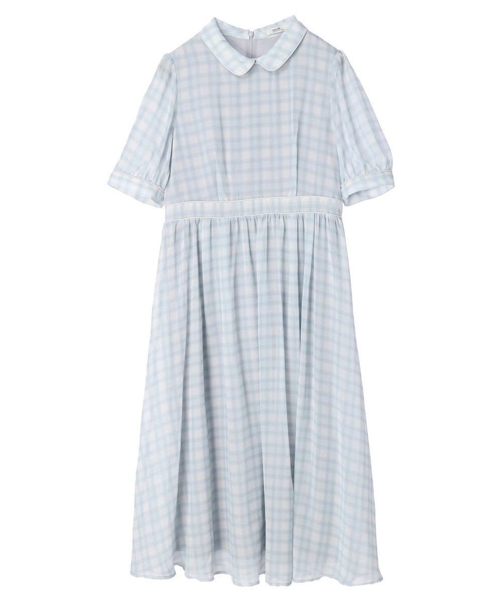 earth music&ecology クラシカルチェックワンピース 