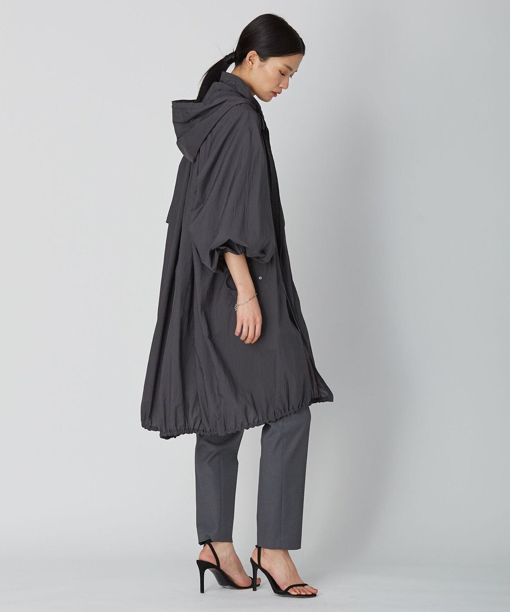 ICB 【撥水加工】シアーナイロンタフタ フーデットコート 