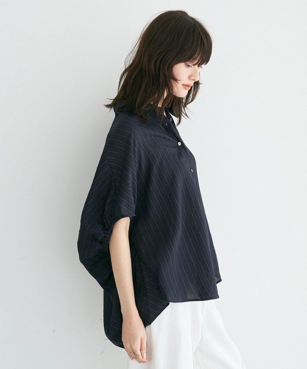YECCA VECCA 【セットアップ可能】ストライプ柄シャツ 