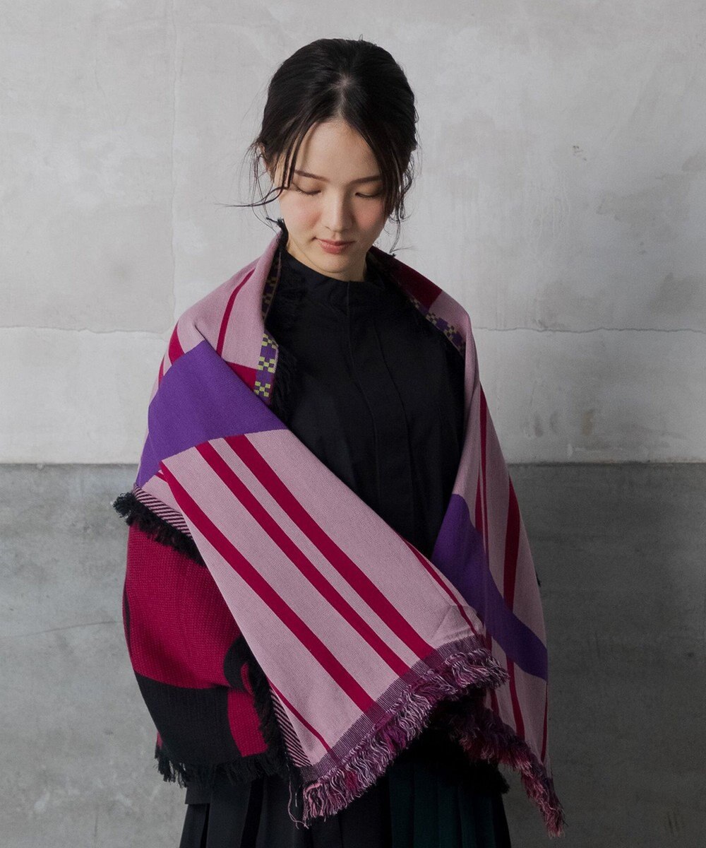 POLS コットン HORIZON  モヒカン ストール 