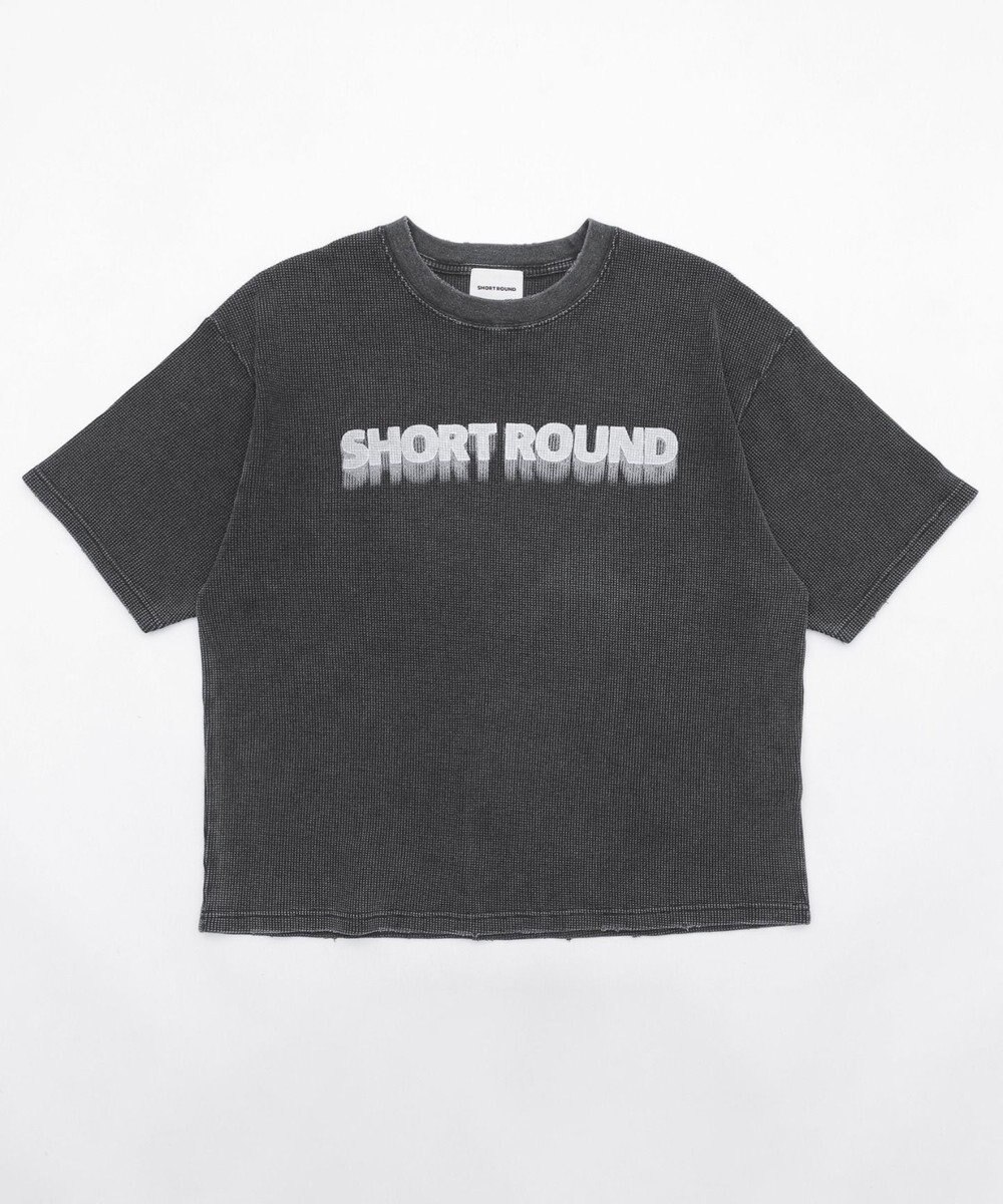 WEGO 【ユニセックス着用ITEM/MLサイズ展開】ブリーチワッフルダメージグラフィックT（SS） 