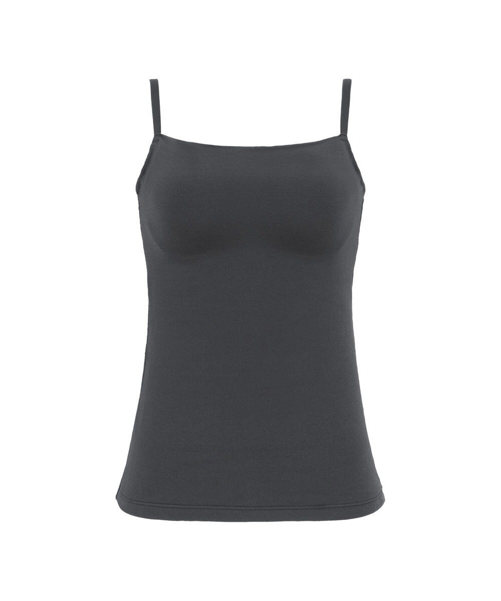 BRADELIS New York 【BRADELIS Me / ノンワイヤー・UVカット付き】 コンフォートブラトップ ブラデリス バスト補正もできる カップ付き 綿混 ブラキャミソール 