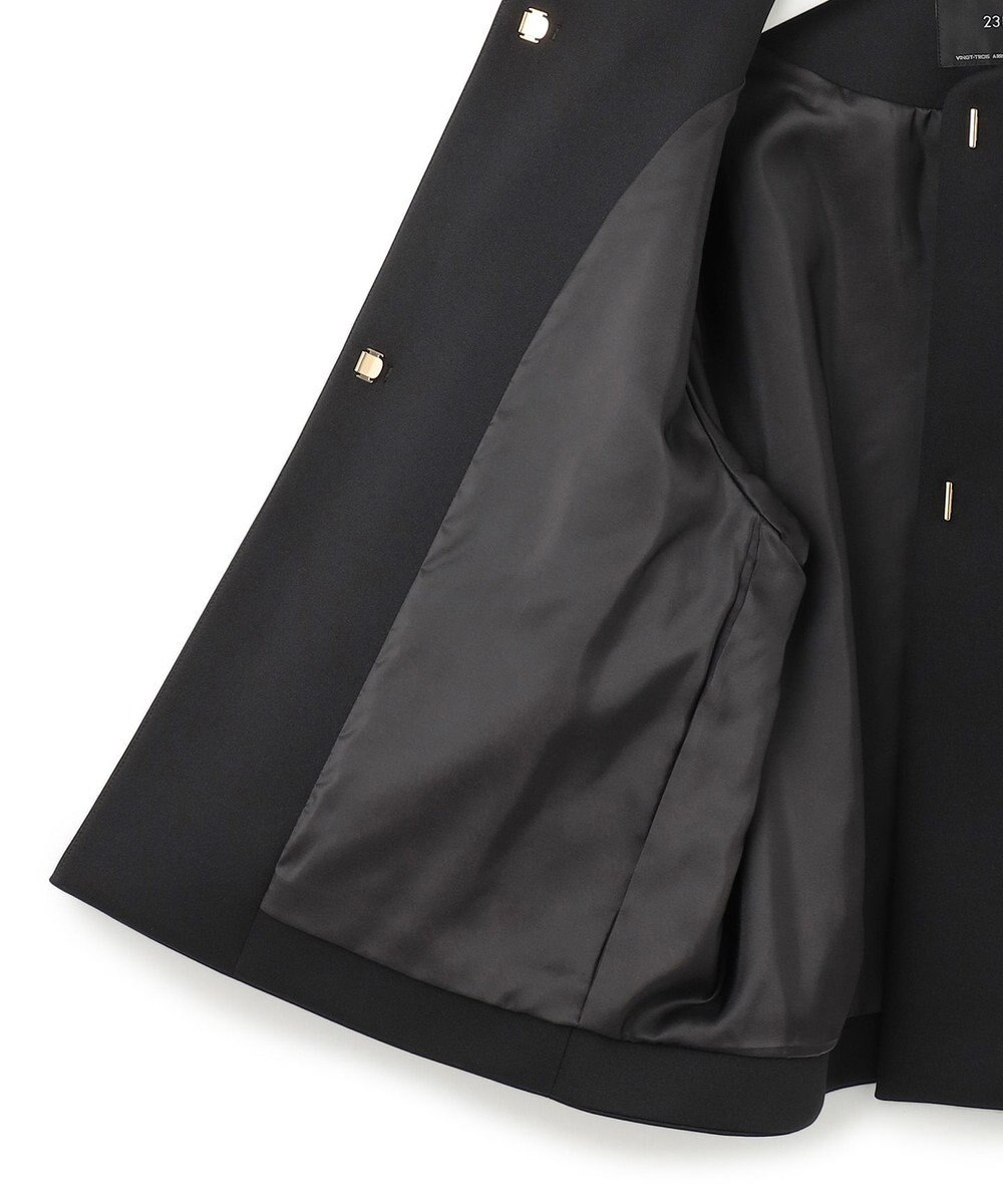 23区 S 【洗える】ネオプレーンジャージー ジャケット 