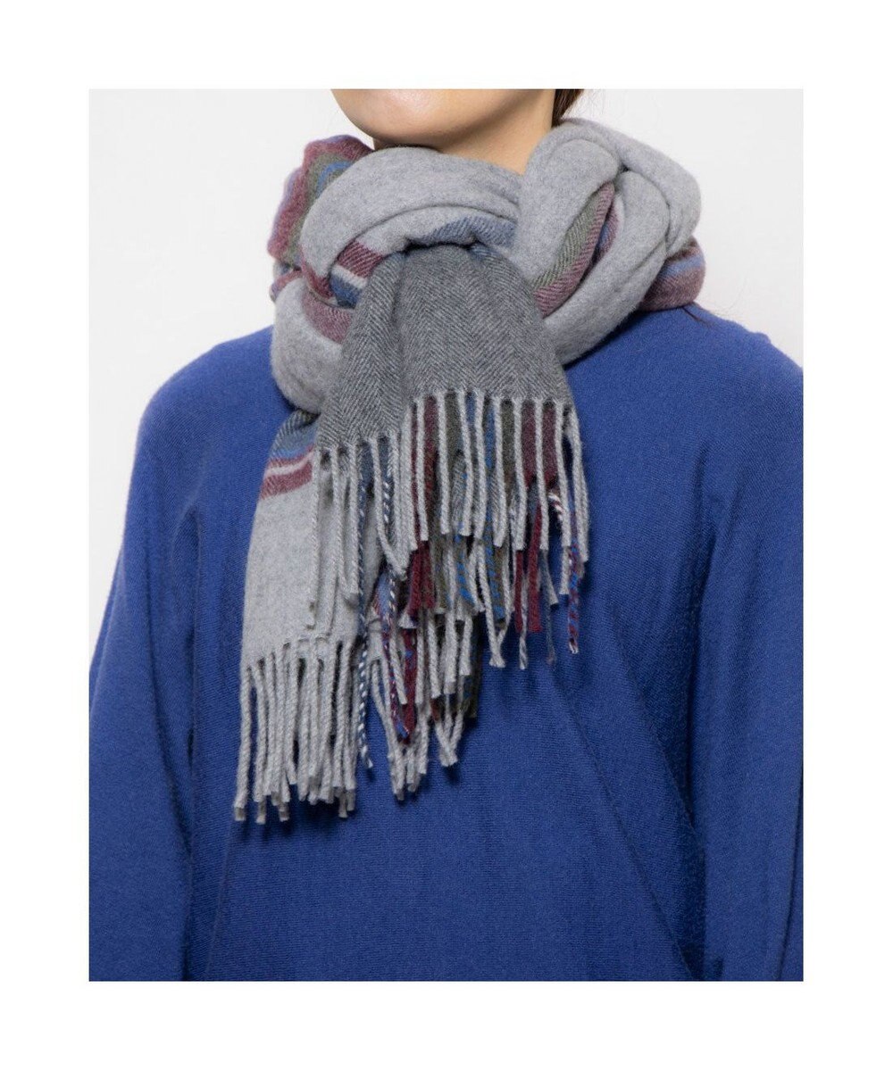 UNBILLION カシュネ cache nez / イタリアウールチェックストール 