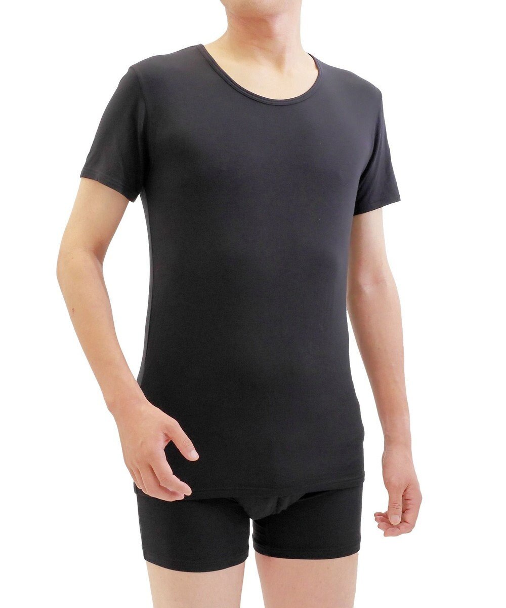 23区GOLF 【MEN】TTON なめらかレーヨン半袖Ｔシャツ 