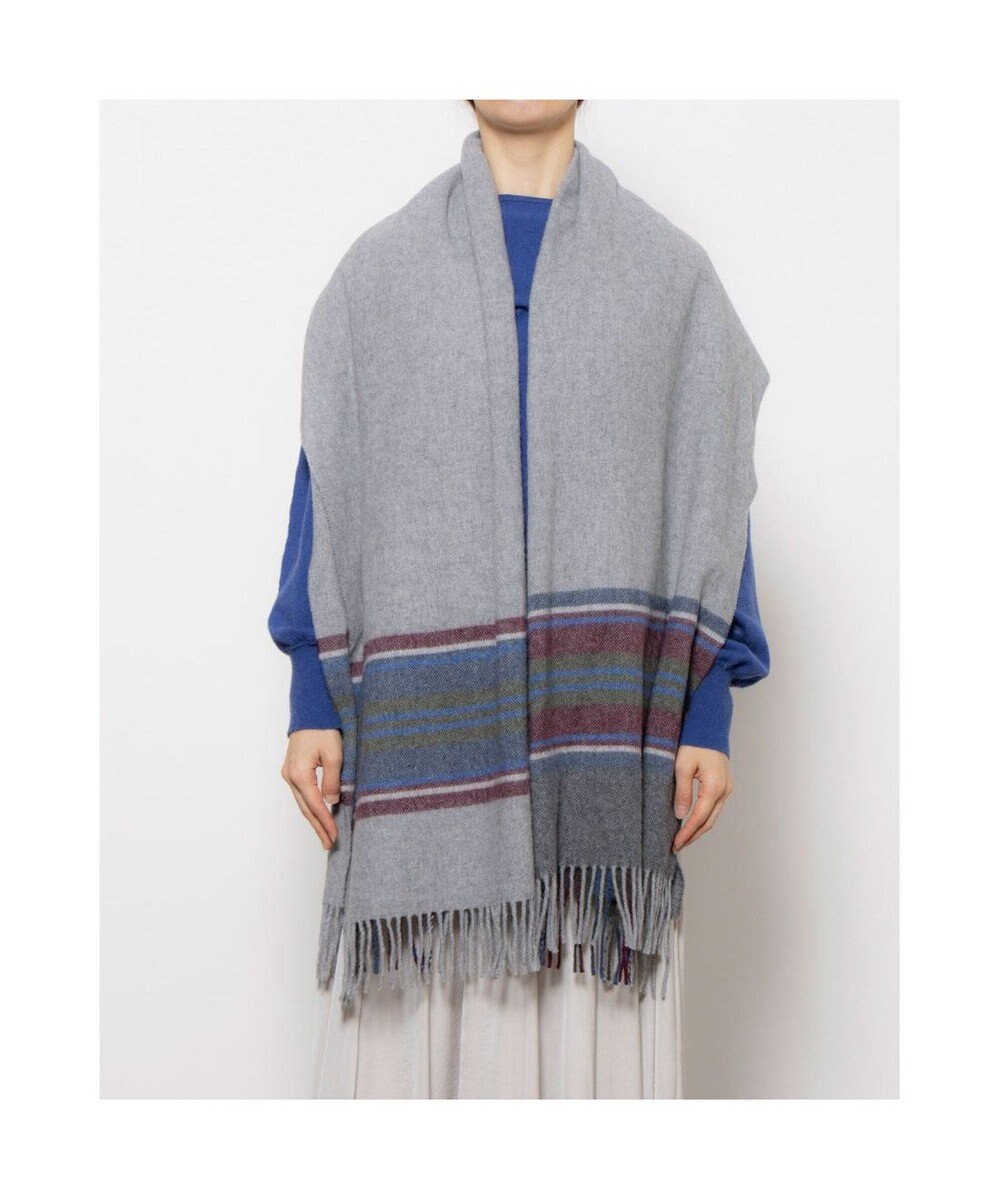 UNBILLION カシュネ cache nez / イタリアウールチェックストール 
