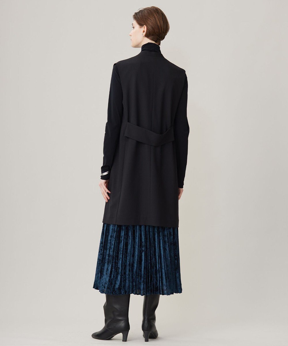 ICB 【洗える】ウール2WAYストレッチ ジレ 