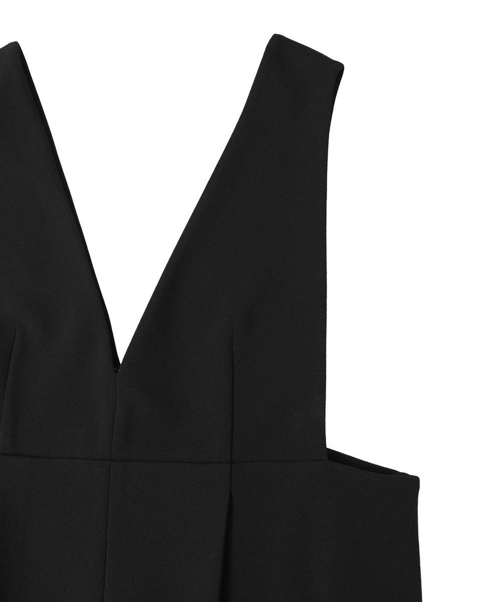 Green Parks Ｏ．洗えてストレッチ　Ｖネックジャンスカ 