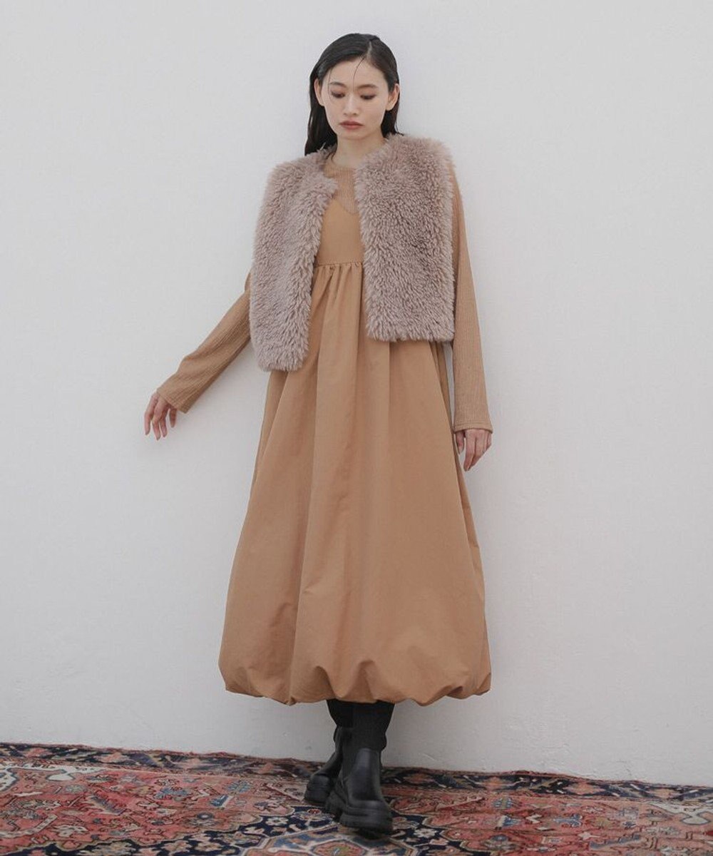 Green Parks ・ＥＬＥＮＣＡＲＥ　ＤＵＥ　バルーンキャミワンピース 