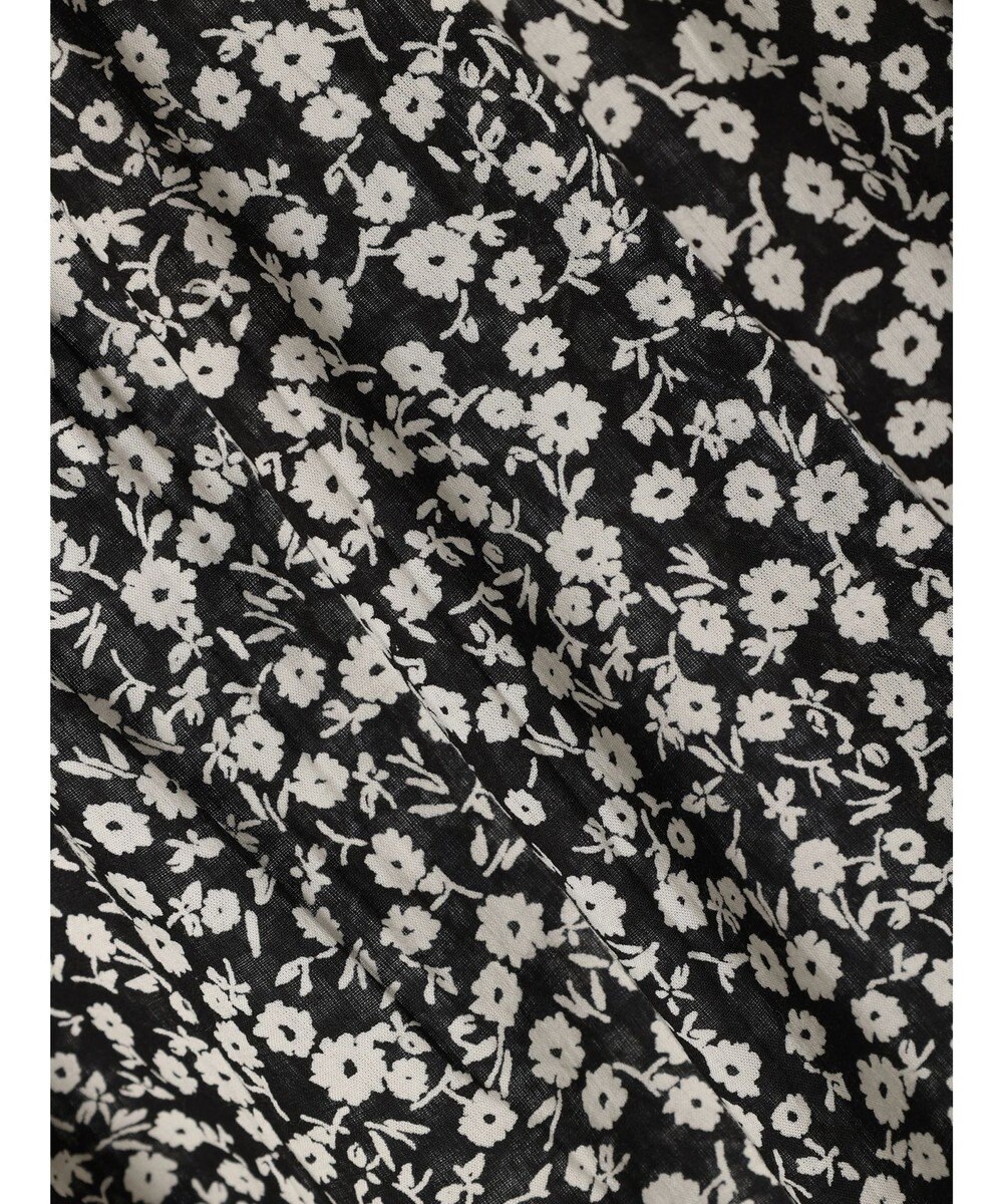 CRAFT STANDARD BOUTIQUE インド綿混キルト切替花柄ワンピース 