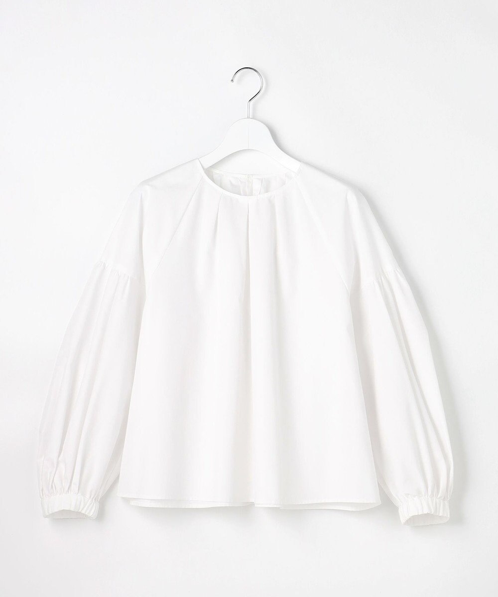 自由区 【SHIHOさん着用】ボリュームスリーブ ブラウス 