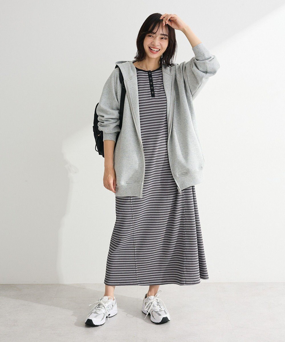 Green Parks ヘンリーネックワンピース 