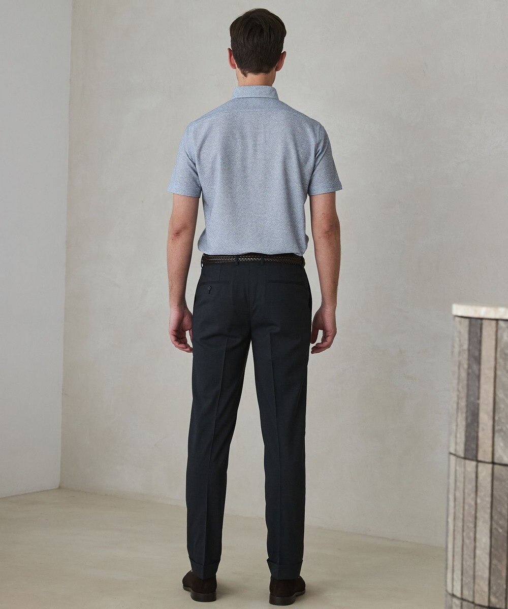 GOTAIRIKU セットアップ対応【ロングセラー】ウォッシャブル サマーウール100％パンツ(ノータック)26年モデル 