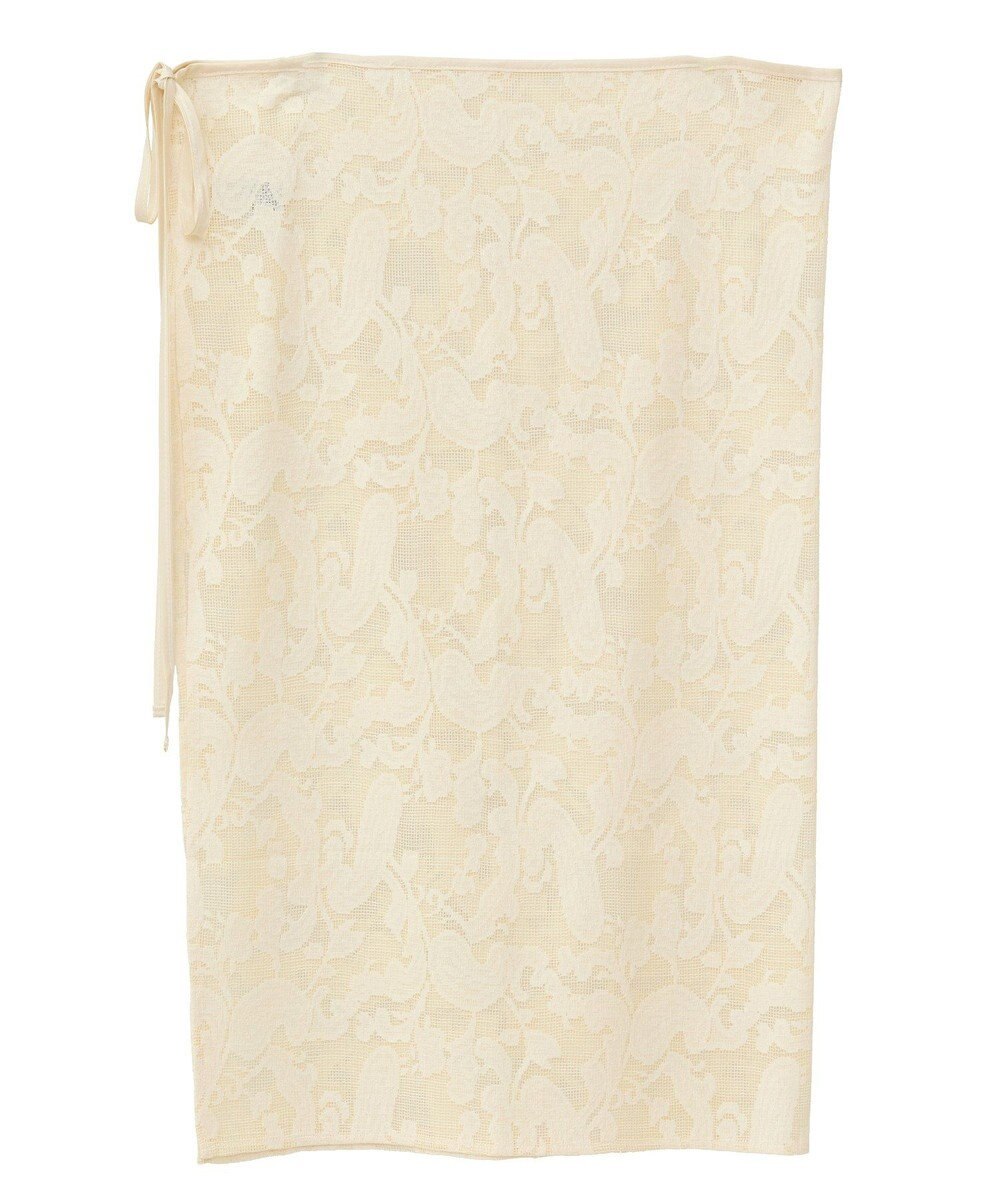 Green Parks レース巻きスカート 