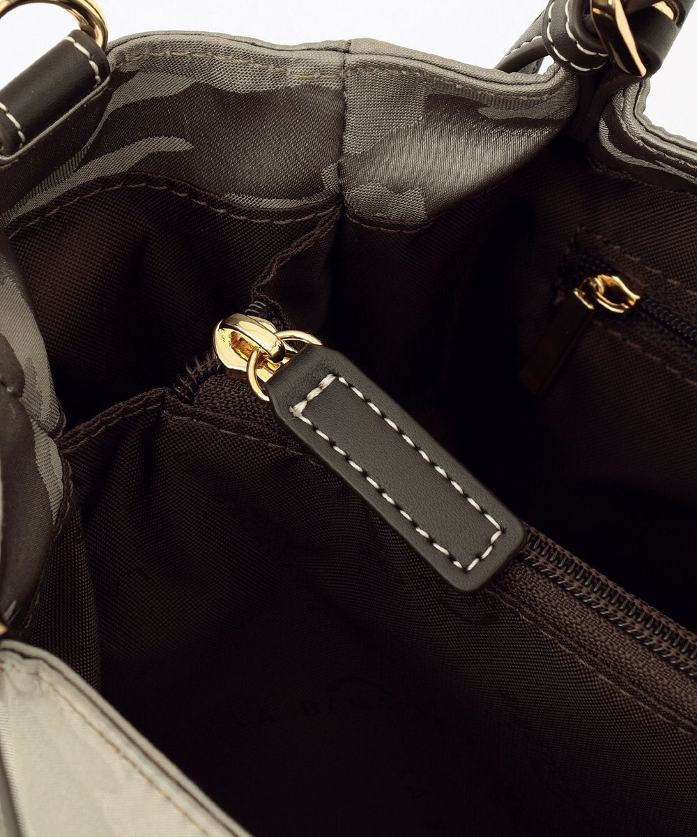 LA BAGAGERIE シャドージャカード 2WAYミニトートバッグ 