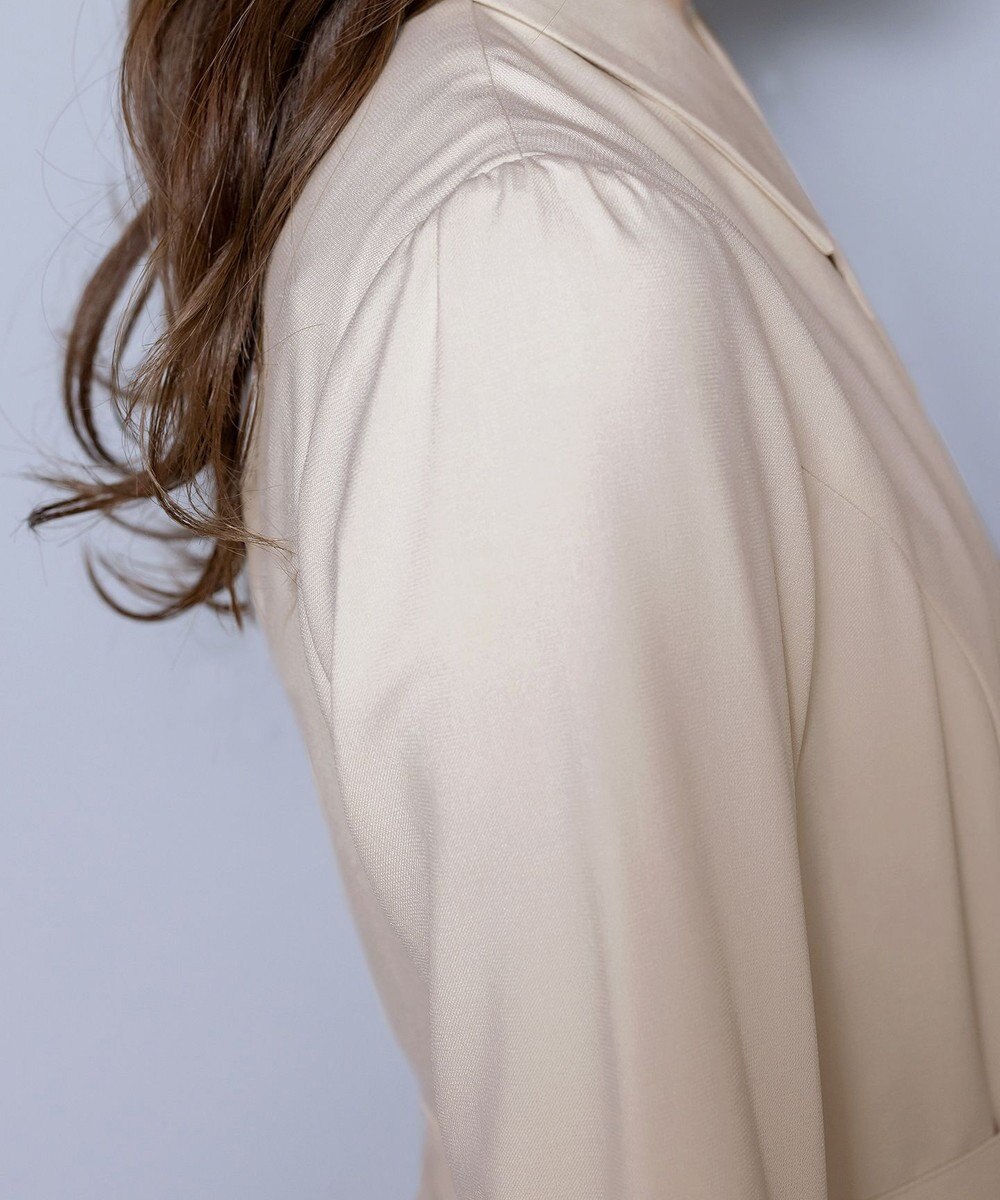 Tiaclasse 【洗える】テーラードカラーワンピース 