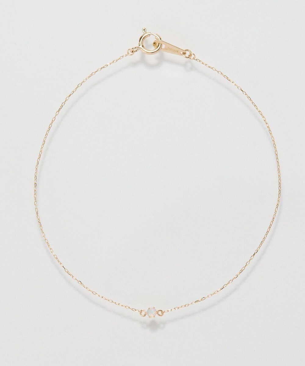 Phoebe 【K10】プチオパールブレスレット　クリア/BOX＆ショッパーつき/天然石/10月誕生石 