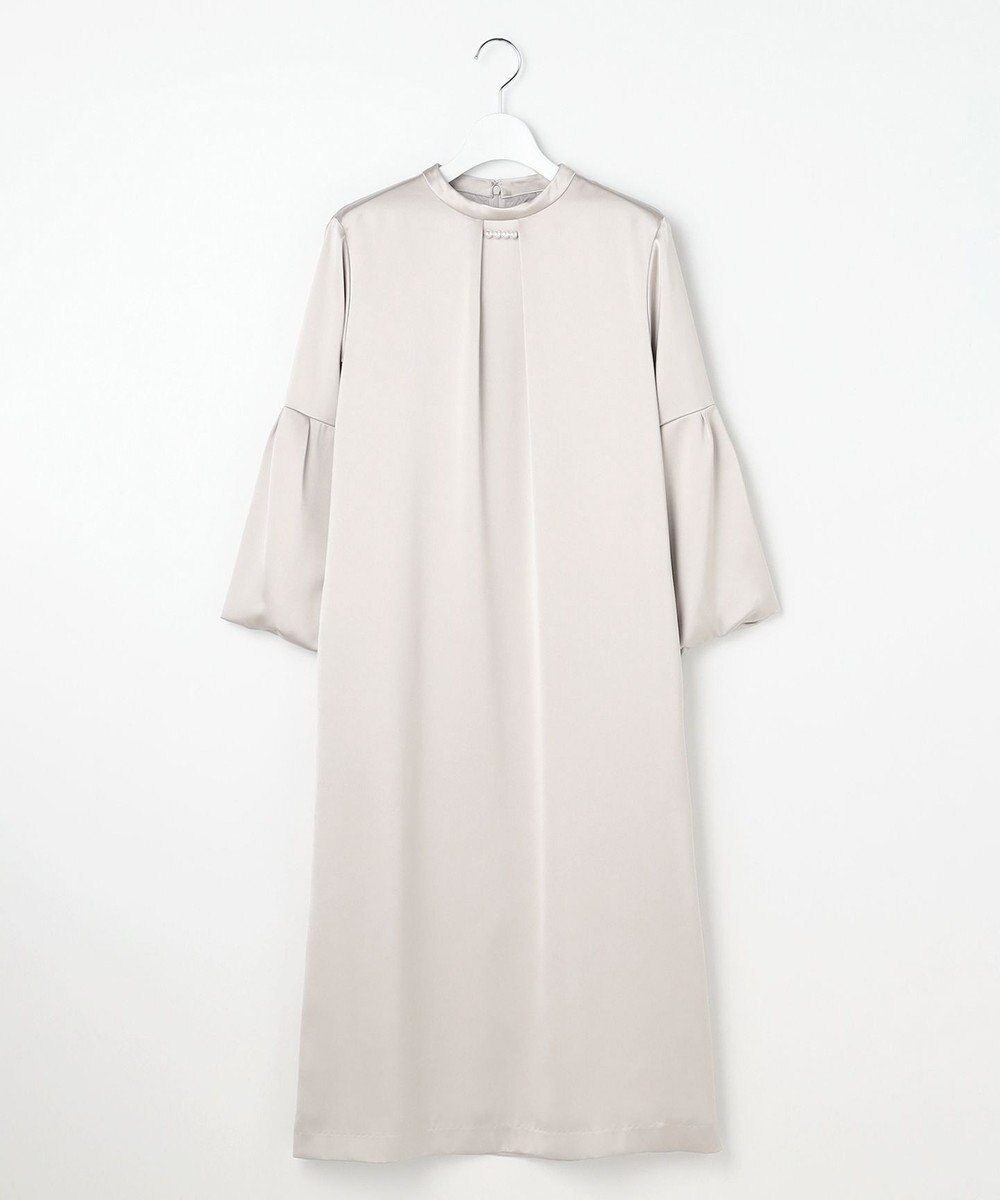 J.PRESS LADIES ノーブルサテン ワンピース 