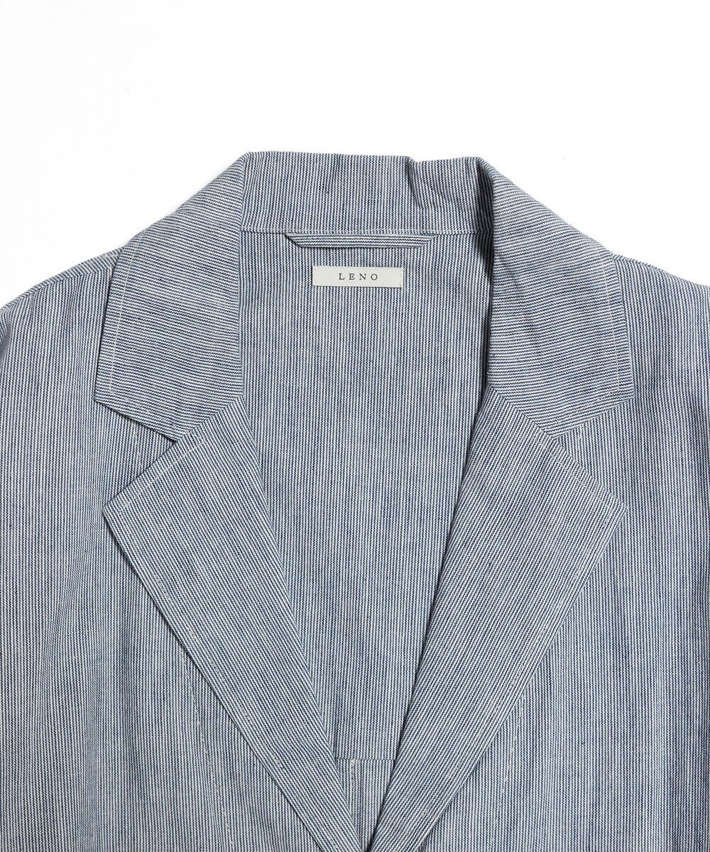 LENO LIGHT HICKORY ATERIER COAT《UNISEX》/ ヒッコリーアトリエコート 