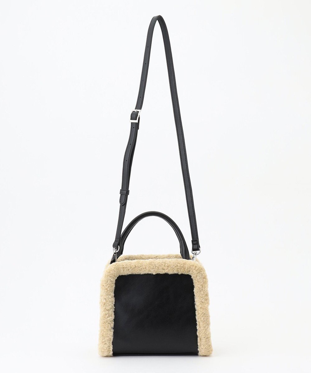 ICB 【CLASSY.1月号掲載】トリミングスクエア ショルダーバッグ 