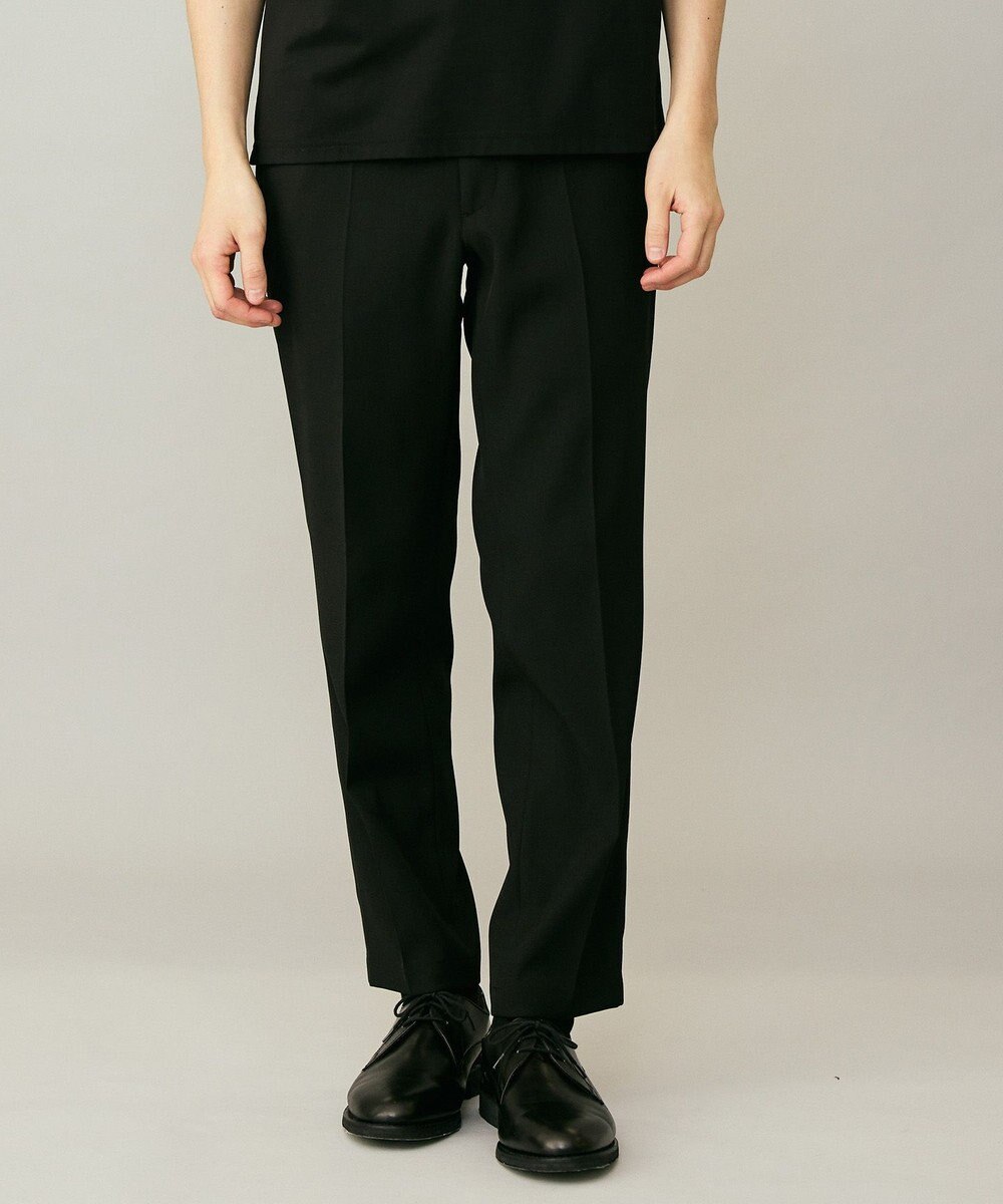 UNFILO MENS 【OCEANS 雑誌・web・YouTube 掲載】WOOL TOUCH 機能美パンツ スリム【東レ開発のウール見え高機能素材】 