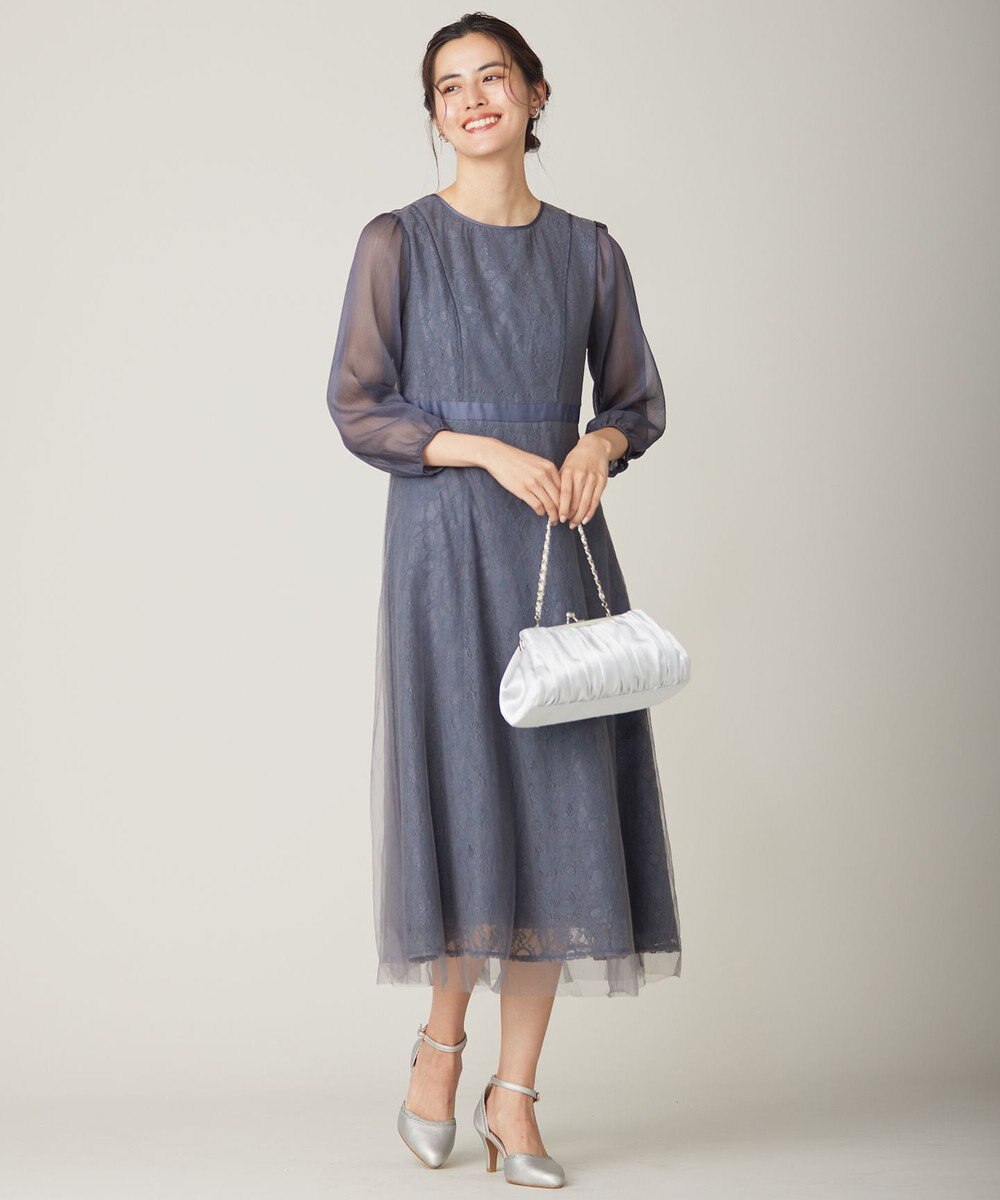 ANY SIS 【Lily calin】シアーレースクラシック ドレス 