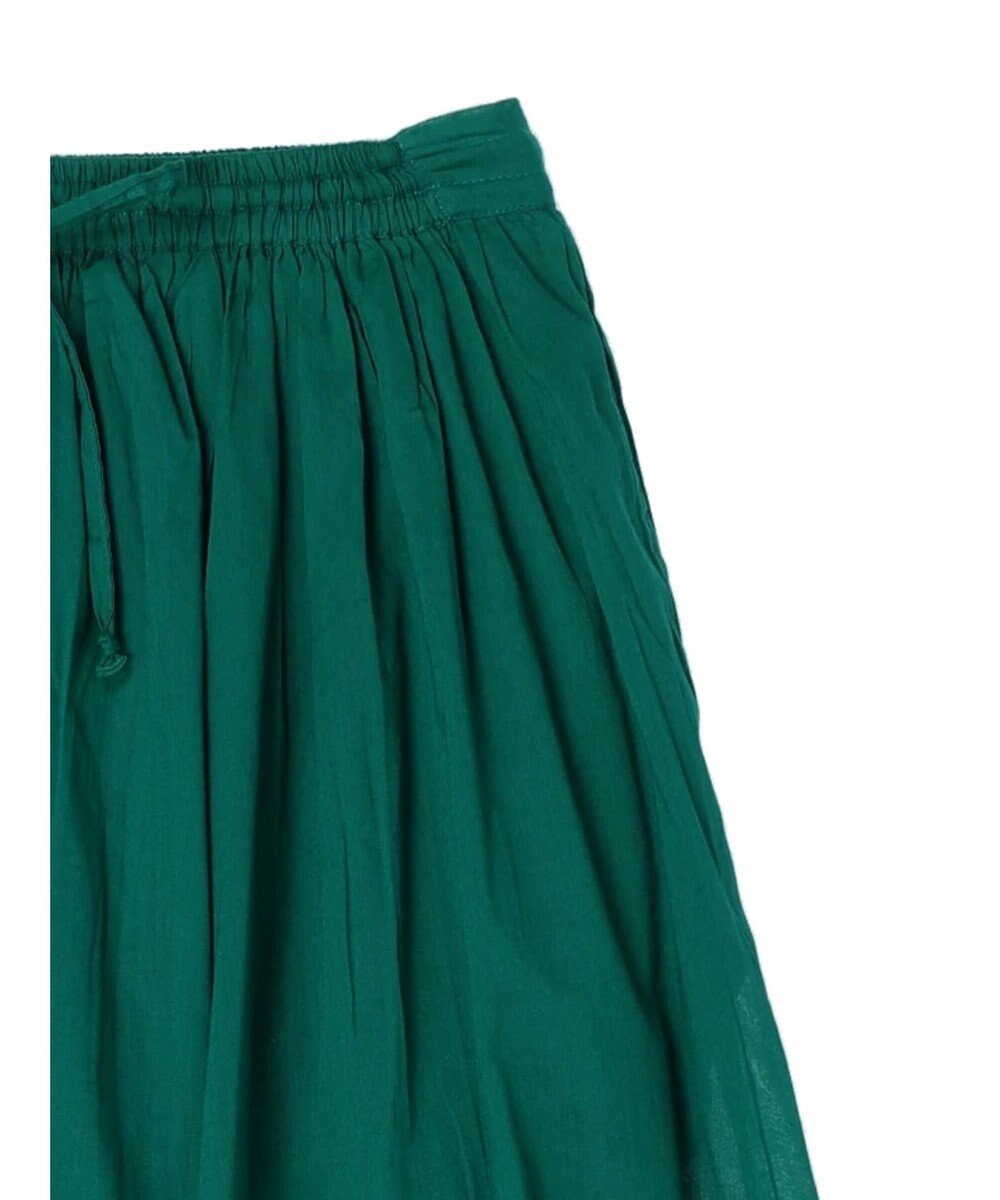 earth music&ecology コットンボイルボリュームスカート 