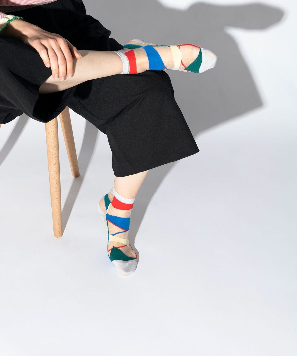 TRICOTE LINE PATCH SOCKS / ラインパッチソックス 