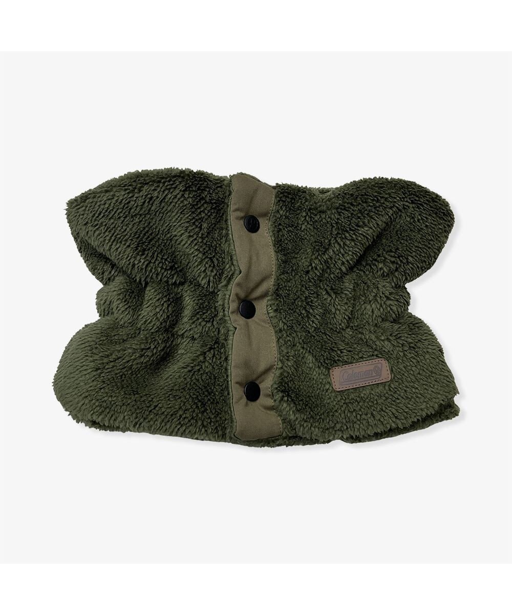 林八百吉商店 Coleman 前ボタンボアネックウェア 