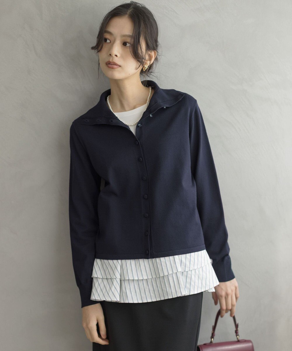 組曲 S シャツコンビティアード ロングＴシャツ 