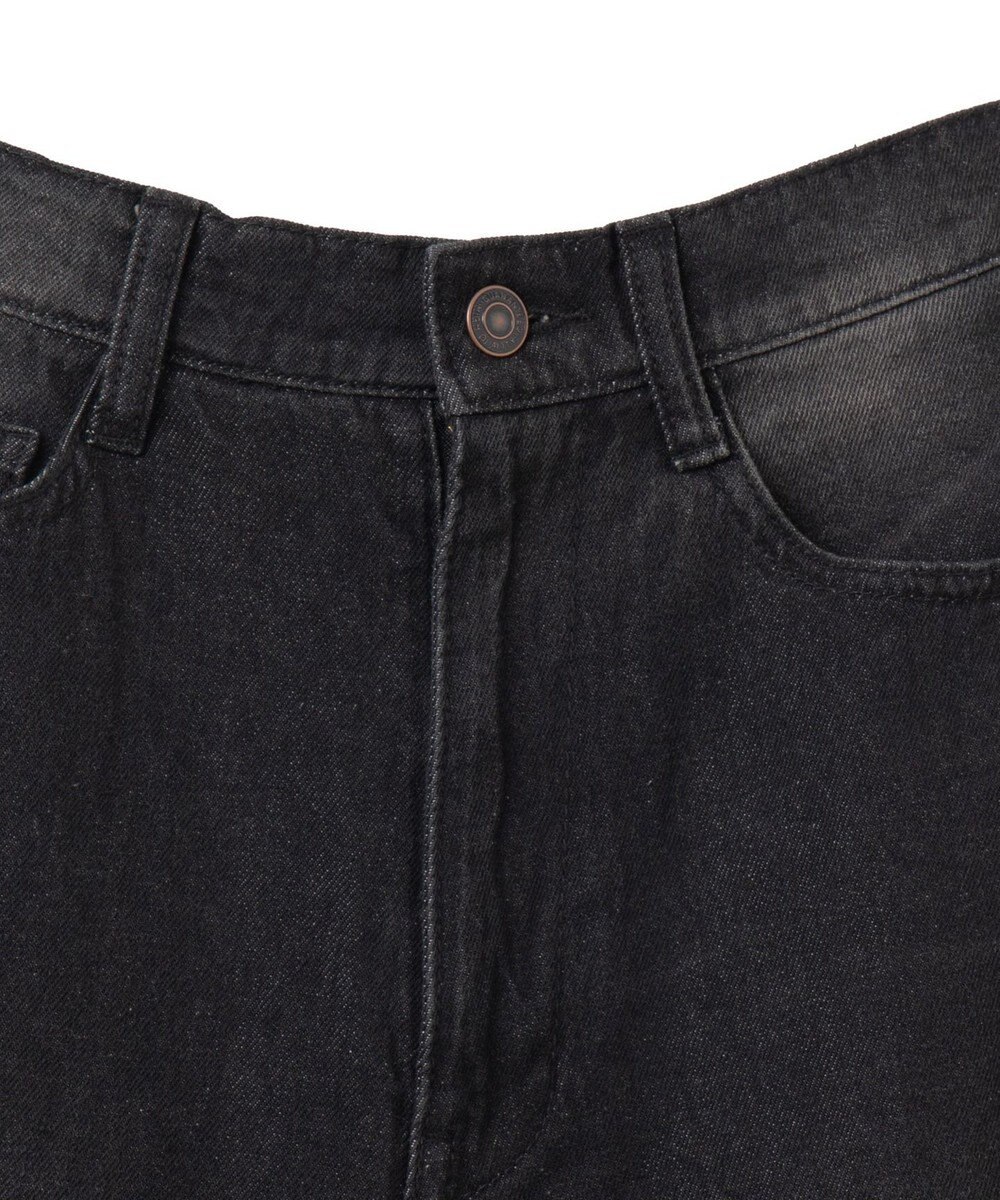 WEGO 【新色追加】ヴィンテージウォッシュデニムハーフパンツ 