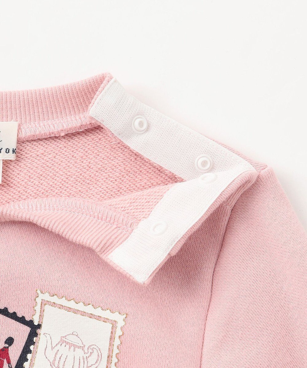 組曲 KIDS 【80-100cm】ロンドンスタンプ トレーナー 