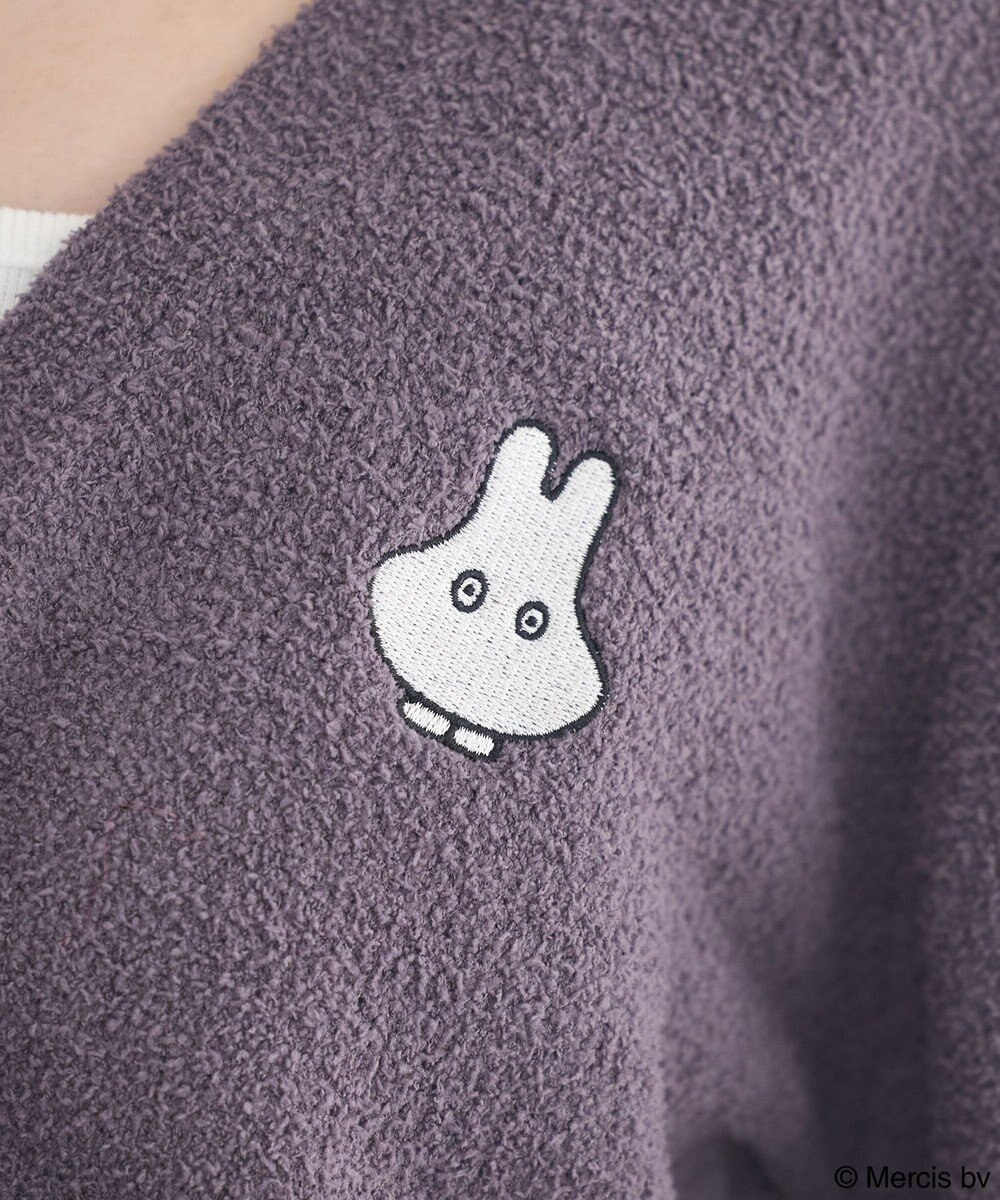 earth music&ecology 【予約】miffy/earth モコモコカーディガン 