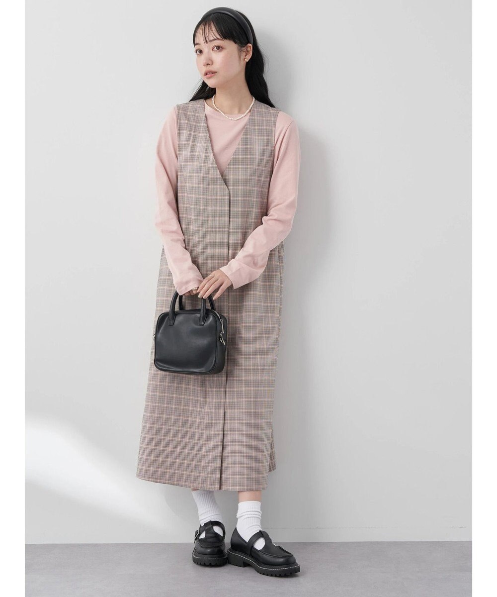 earth music&ecology フロントジップジャンスカ 